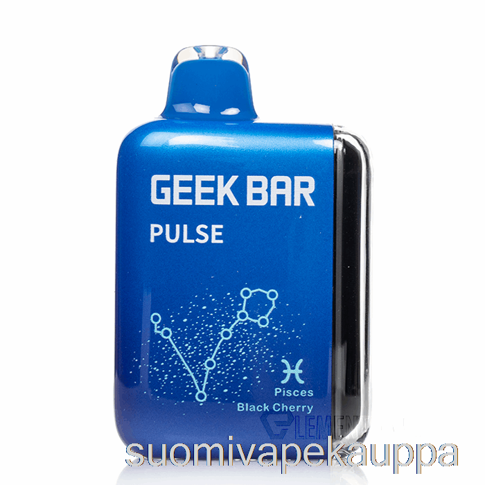 Vape Nesteet Geek Bar Pulse 15000 Kertakäyttöinen Musta Kirsikka